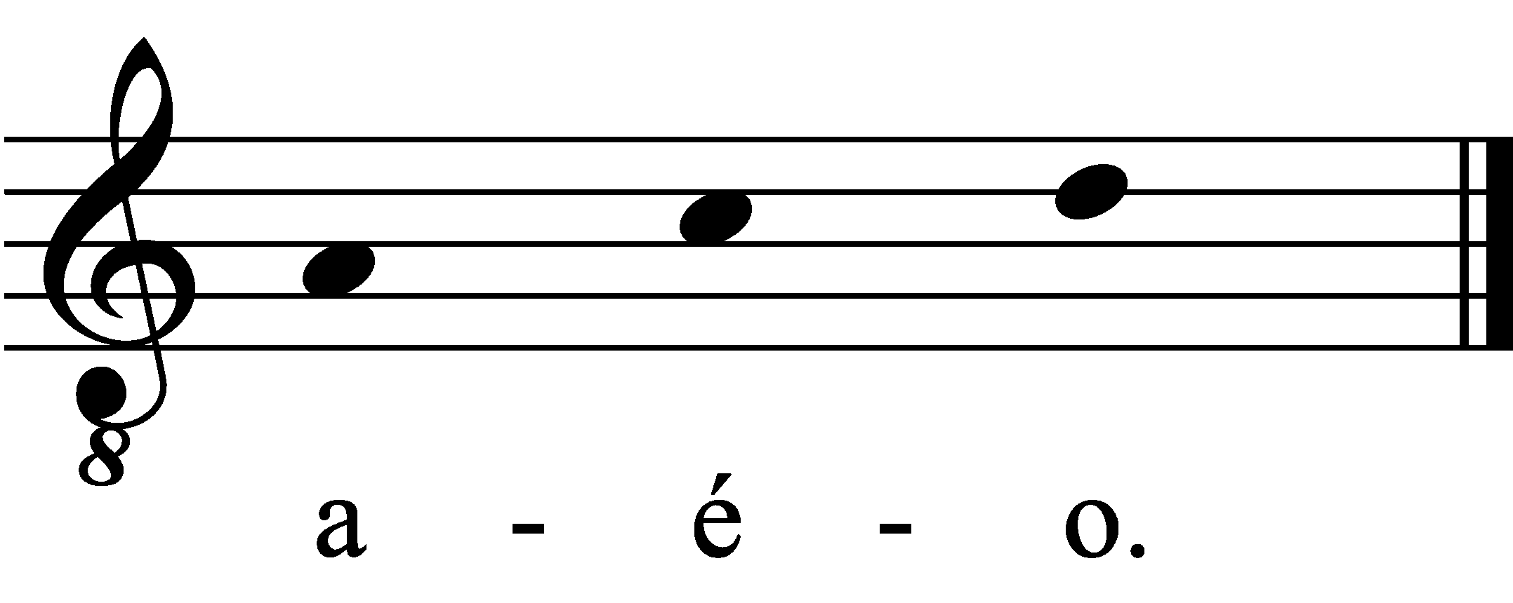 Refrain musical notation